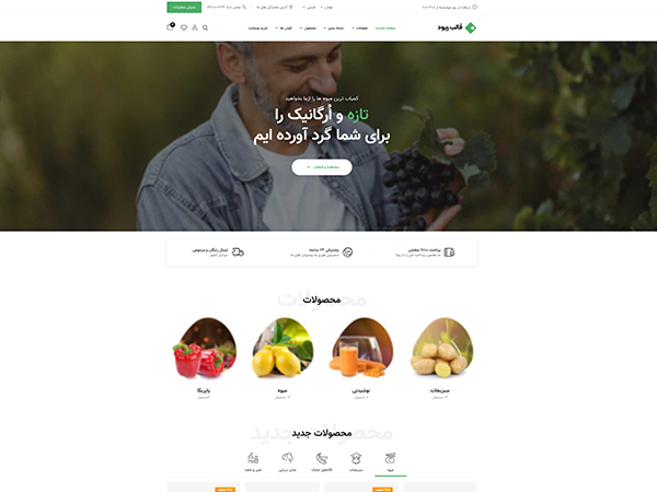 Riode html5 template Diamart